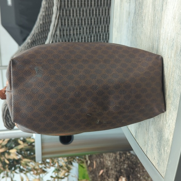 Celine Vintage Macadam Zip Pouch - Picture 6 of 12